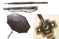 V3602BK,Sword handle umbrellas